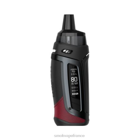 SMOK Cigarette Électronique - SMOK Morph kit pod-80 noir rouge PT2HV155