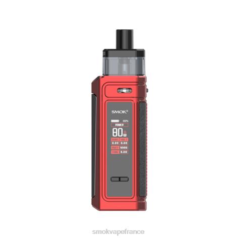 SMOK Vape Shop France - SMOK G-Priv kit de dosettes rouge mat PT2HV187