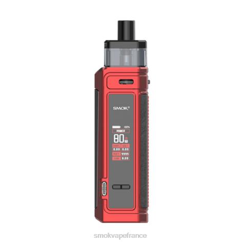 SMOK France - SMOK G-Priv kit de dosettes professionnelles rouge mat PT2HV183