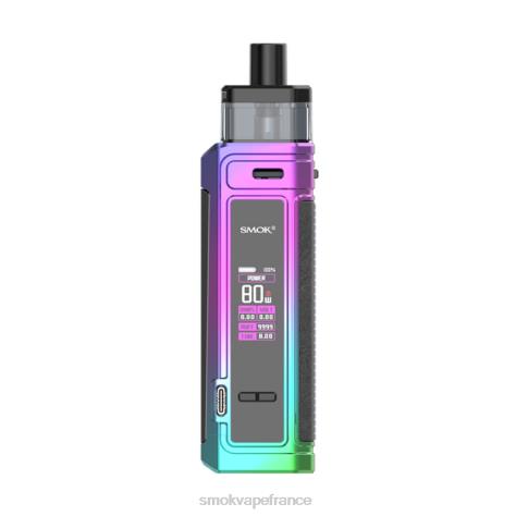 SMOK Vape France - SMOK G-Priv kit de dosettes professionnelles prisme arc en ciel PT2HV181