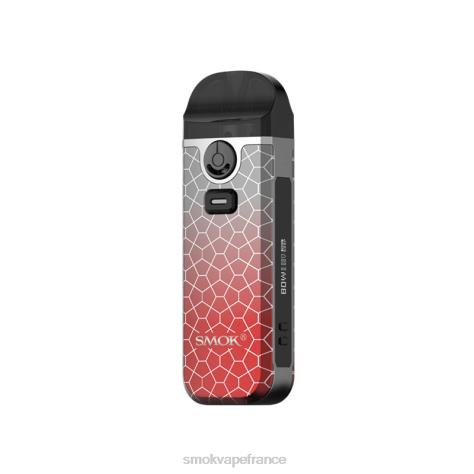 SMOK Vape Pen - SMOK Nord 4 trousses armure gris rouge PT2HV270
