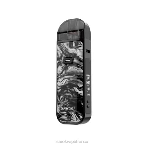 fluide noir gris