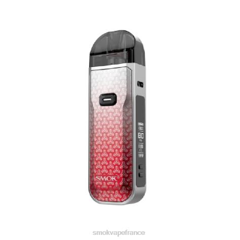 fléchette gris rouge