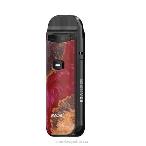 SMOK France - SMOK Nord kit 50w bois stabilisant rouge PT2HV163