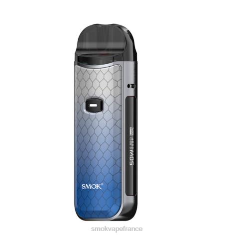 SMOK Vape Paris - SMOK Nord kit 50w cobra gris bleu PT2HV162