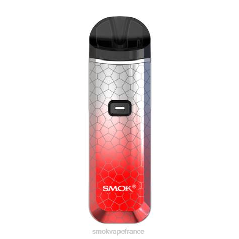 SMOK Vape Shop France - SMOK Nord trousse professionnelle armure rouge argenté prisme PT2HV127