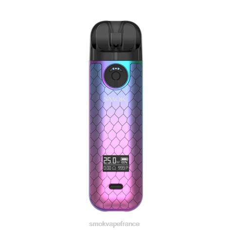 SMOK Cigarette Électronique - SMOK NOVO 4 trousses cobra rose cyan PT2HV235