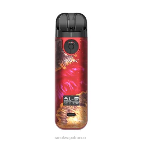 SMOK Vape Amazon - SMOK NOVO 4 trousses bois stabilisant rouge PT2HV229