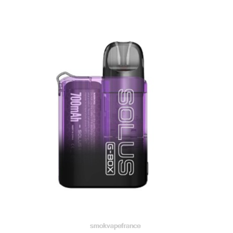 SMOK Vape Paris - SMOK SOLUS kit g-box violet PT2HV22