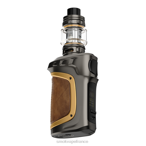 SMOK Prix France - SMOK MAG-18 trousse cuir d'or en métal de pistolet PT2HV78