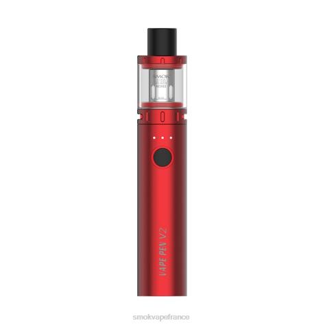 SMOK Cigarette Électronique - SMOK kit stylo vape v2 rouge PT2HV275